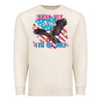 Sandshell Stay fly for the 4th of July Premium Sweatshirt - FaDigitalArtStudio