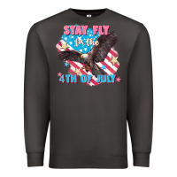Smoke Stay fly for the 4th of July Premium Sweatshirt - FaDigitalArtStudio