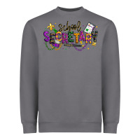 Storm mardi gras school secretary Heavyweight Sweatshirt - texasbilliewilder