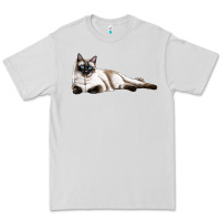 Dove Grey siamese Premium Tee - LillyAllenDesigns