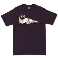 Plum siamese Premium Tee - LillyAllenDesigns