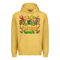 Antique Gold ı have boundary issues mardi gras olivia Premium Hoodie - OliviaCreatesArt