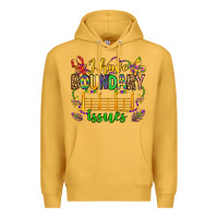 Mustard ı have boundary issues mardi gras olivia Premium Hoodie - OliviaCreatesArt