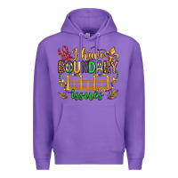 Purple ı have boundary issues mardi gras olivia Premium Hoodie - OliviaCreatesArt