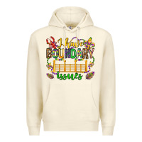 Sandshell ı have boundary issues mardi gras olivia Premium Hoodie - OliviaCreatesArt