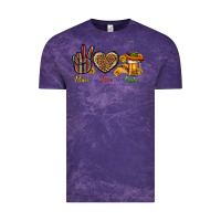 Cloud Purple Peace Love Fiesta Vintage Tee - BundleAndBundleShop