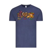 Vintage Denim Peace Love Fiesta Vintage Tee - BundleAndBundleShop