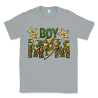 Heather Grey Boy Mom Classic Tee - BundleAndBundleShop