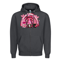 Smoke gnomes rainbow breast cancer Zipper Hoodie - CowGirlArtShop