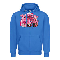 True Royal gnomes rainbow breast cancer Zipper Hoodie - CowGirlArtShop