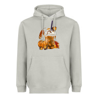 Moon Dust Pumpkin Spice Coffee Heavyweight Hoodie - FaDigitalArtStudio