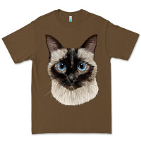 Cacao siamese face Premium Tee - LillyAllenDesigns
