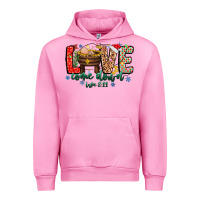 Fuchsia Pink Love ComeDown Luke 2.11-2 2 Urban Hoodie - CowhideDigitalArt