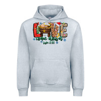 Heather Grey Love ComeDown Luke 2.11-2 2 Urban Hoodie - CowhideDigitalArt