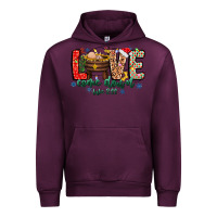 Mauve Wine Love ComeDown Luke 2.11-2 2 Urban Hoodie - CowhideDigitalArt