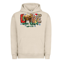 Pigment French Oak Love ComeDown Luke 2.11-2 2 Urban Hoodie - CowhideDigitalArt