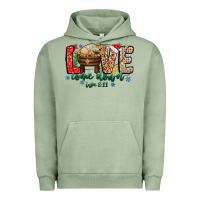 Pigment Oil Green Love ComeDown Luke 2.11-2 2 Urban Hoodie - CowhideDigitalArt