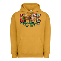 Pigment Peanut Butter Love ComeDown Luke 2.11-2 2 Urban Hoodie - CowhideDigitalArt