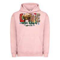 Pigment Salmon Love ComeDown Luke 2.11-2 2 Urban Hoodie - CowhideDigitalArt