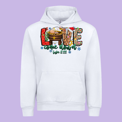 Love Comedown Luke 2.11-2 2 Urban Hoodie Designed By Cowhidedigitalart