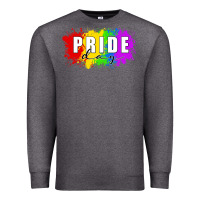 Charcoal Heather Pride Day Premium Sweatshirt - FaDigitalArtStudio