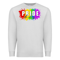 Dove Grey Pride Day Premium Sweatshirt - FaDigitalArtStudio