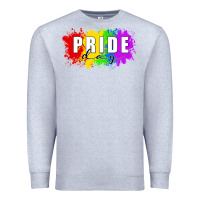 Heather Grey Pride Day Premium Sweatshirt - FaDigitalArtStudio