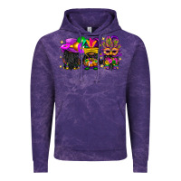 Cloud Purple Mardi Gras afro gnomies Vintage Hoodie - BundleAndBundleShop