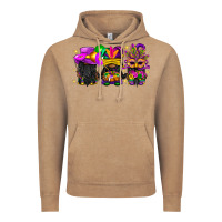 Vintage Coffee Mardi Gras afro gnomies Vintage Hoodie - BundleAndBundleShop