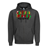 Charcoal Heather certified medical assistant Zipper Hoodie - CowGirlArtShop