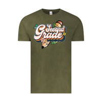 Vintage Olive second grade Vintage Tee - JahusDesignShop