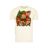 Vintage Arctic Christmas Elf Truck Vintage Tee - BundleAndBundleShop