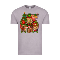 Vintage Zinc Christmas Elf Truck Vintage Tee - BundleAndBundleShop