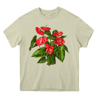 Mossy anthurium Heavy Core Tee - LillyAllenDesigns