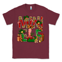 Burgundy Christmas Mini Elf Classic Tee - BundleAndBundleShop