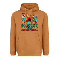 Meerkat Coffee And American Football Coffee Cups Heavyweight Hoodie - FaDigitalArtStudio