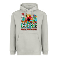 Moon Dust Coffee And American Football Coffee Cups Heavyweight Hoodie - FaDigitalArtStudio
