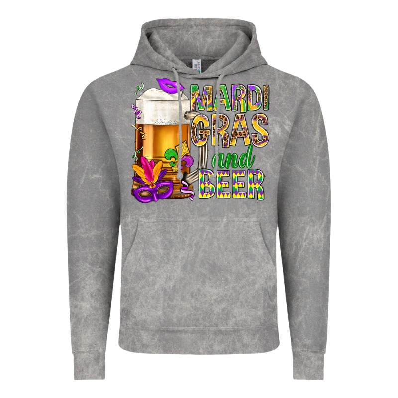 Mardi Gras And Beer Vintage Hoodie by BundleAndBundleShop | Teevron