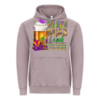 Vintage Zinc Mardi Gras and beer Vintage Hoodie - BundleAndBundleShop