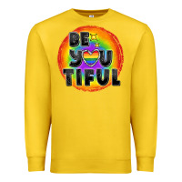 Lemon Be you tiful pride Premium Sweatshirt - FaDigitalArtStudio