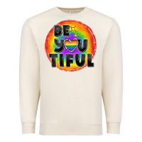 Sandshell Be you tiful pride Premium Sweatshirt - FaDigitalArtStudio