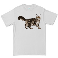 Dove Grey Maine Coon Cat Premium Tee - LillyAllenDesigns