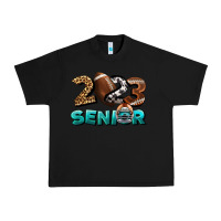 Black American Football Senior 2023 Urban Heavy Tee - BundleAndBundleShop