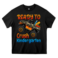 Black ready to crush kindergarten Heavy Core Tee - Jasminsmagicworld