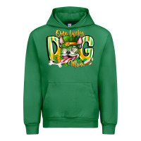 Emerald st patricks day dog mom Urban Hoodie - CowhideDigitalArt