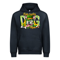 Navy st patricks day dog mom Urban Hoodie - CowhideDigitalArt