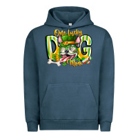 Pigment Midnight Navy st patricks day dog mom Urban Hoodie - CowhideDigitalArt