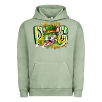 Pigment Oil Green st patricks day dog mom Urban Hoodie - CowhideDigitalArt