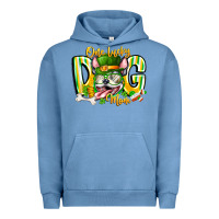 Pigment Pebble Blue st patricks day dog mom Urban Hoodie - CowhideDigitalArt