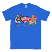 True Royal Peace Love Nail Hustler Classic Tee - BundleAndBundleShop